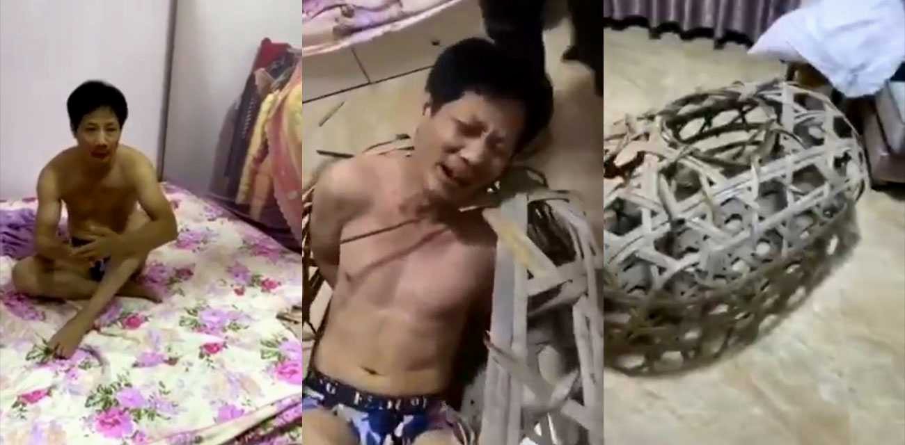 古法再现！古代奸夫淫妇偷情浸猪笼 想不到还有现代版！