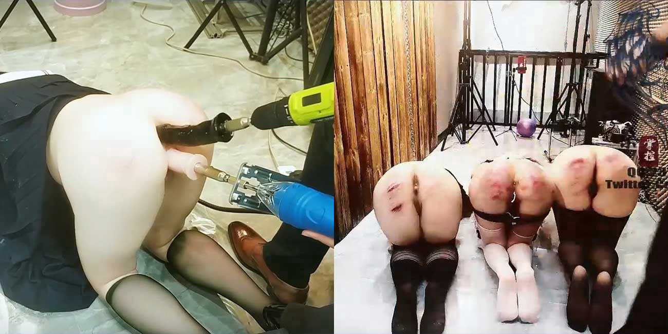 调教SM 人气调教大神【沧桑S】付费群最新完整版调教 多奴鞭打+电钻双插