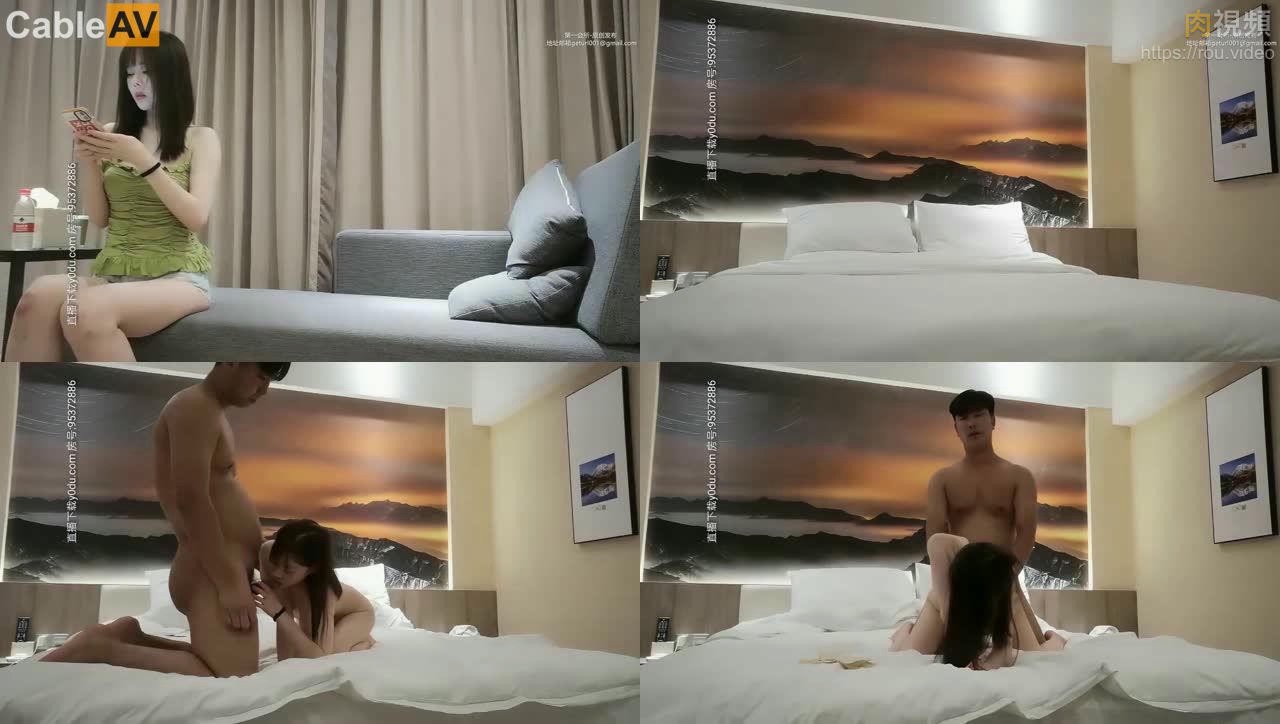 小宝寻花 绿衣服苗条白皙妹子，镜头前口交扣逼骑乘后人勐操，快速抽插呻吟晃动奶子