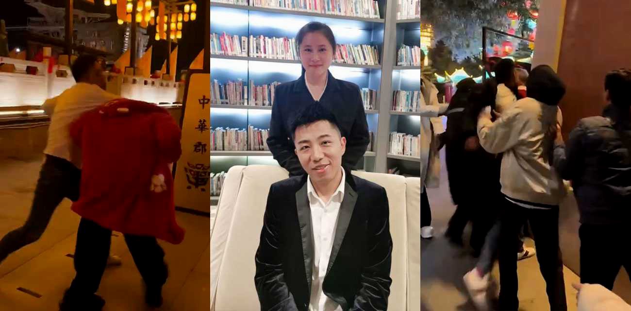 曝港囧执行制片人张宇光 在陕西疑因拍照纠纷打骂游客抢手机 事后开直播称不后悔 完整版现场画面曝光