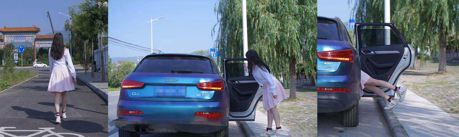 “别弄我，翘里哇！” JK小姐姐好心回答指路，没成想被强行打晕拖拽上车玩弄