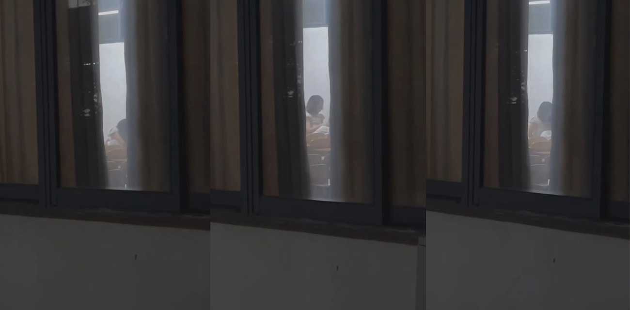 万人求吉林师范大学的瓜 小情侣教室偷情被拍 女骑乘激情摇摆 拍视频的哥们羡慕坏了